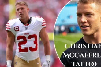 Christian McCaffrey Tattoo